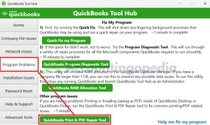 QuickBooks Print and PDF Repair Tool