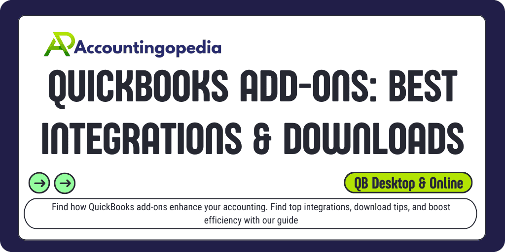 QuickBooks Add-ons- Best Integrations & Downloads