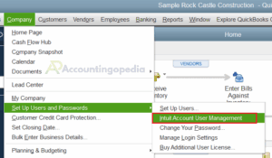 Intuit Account User Management